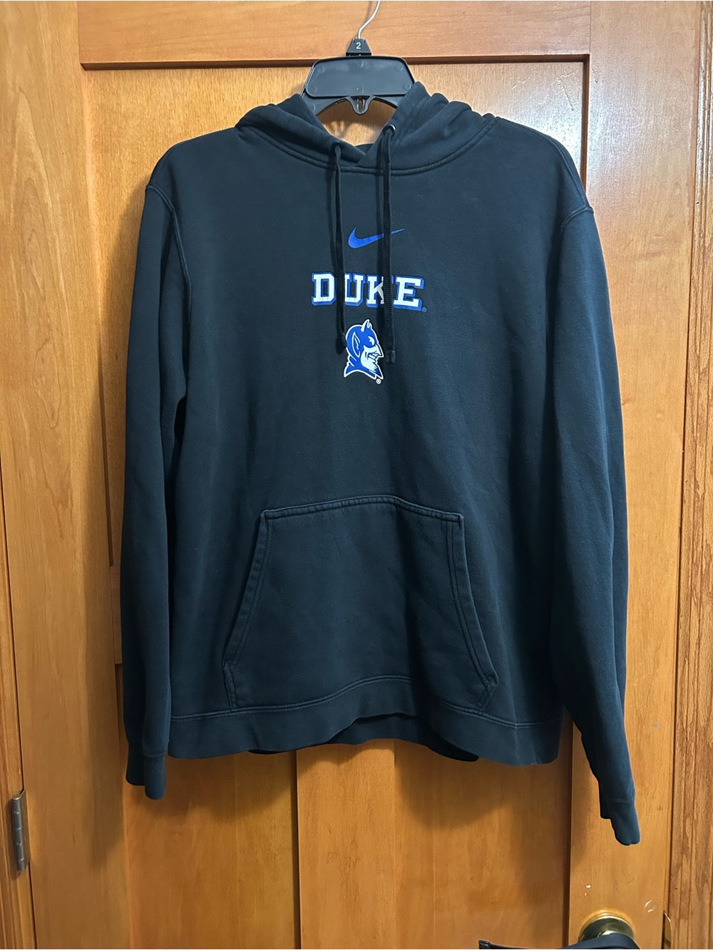 Nike Duke Blue Devils Hoodie NCAA College Basketball Mens Medium Sweatshirt